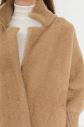 Płaszczyk kimono kamel Alpaka 