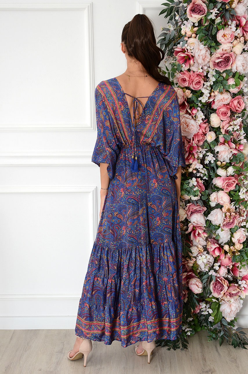 Sukienka maxi kimono w stylu greckim main image 1